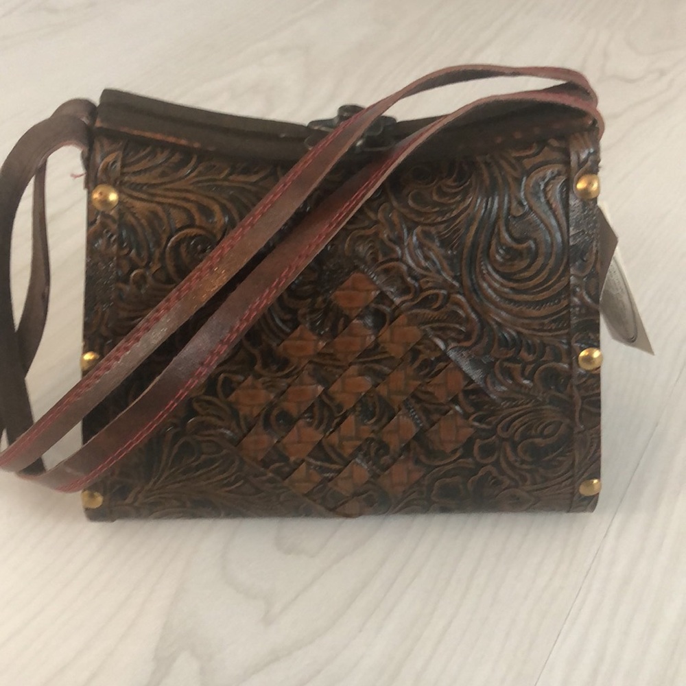 Vintage Wood Purse